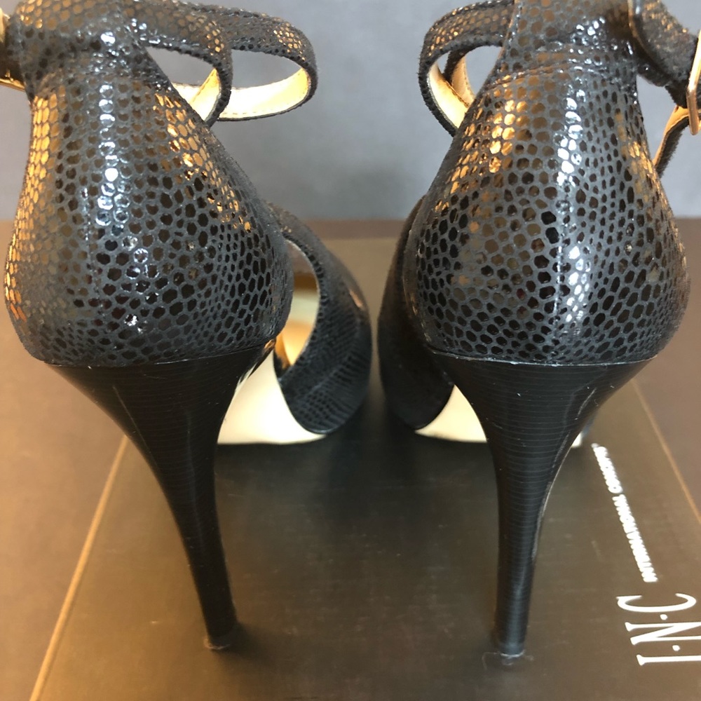 Inc Rounded Toe, Platform High Heels - image 4